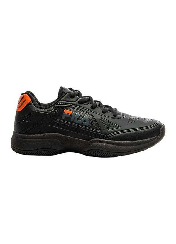 Fila - Tênis Fila Lugano 7.0 Infantil Preto