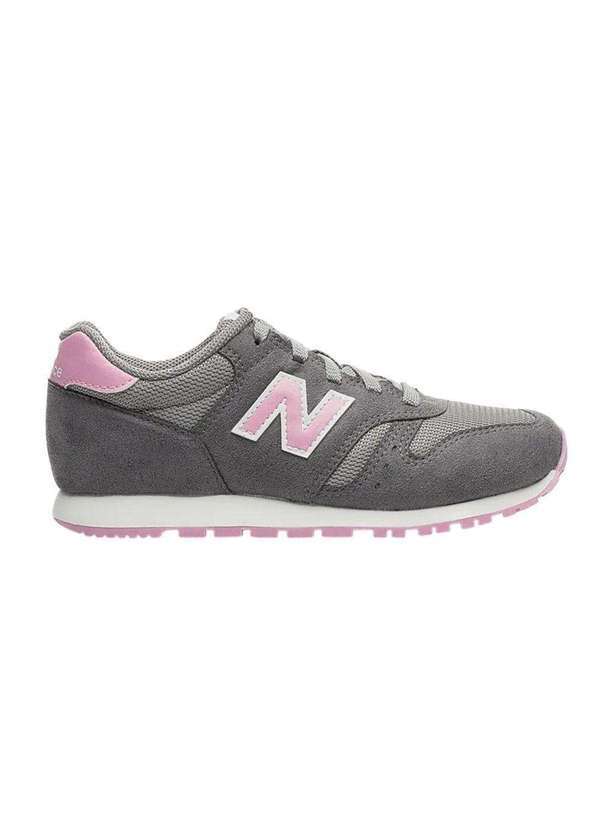 New Balance - Tênis New Balance 373 Lace Infantil Cinza