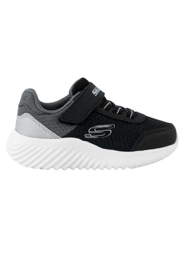 Skechers - Tênis Skechers Bounder Trekzic Infantil Preto