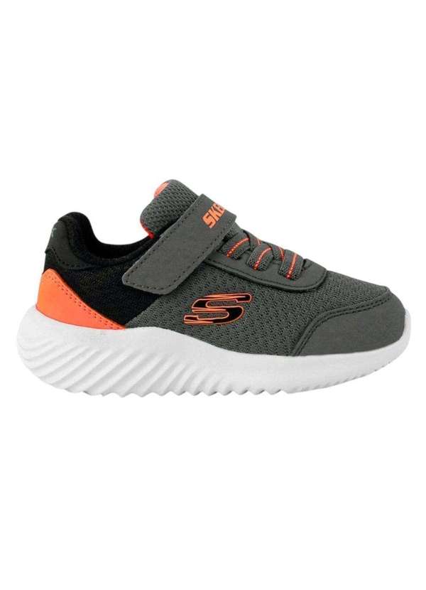 Skechers - Tênis Skechers Bounder Trekzic Infantil Cinza