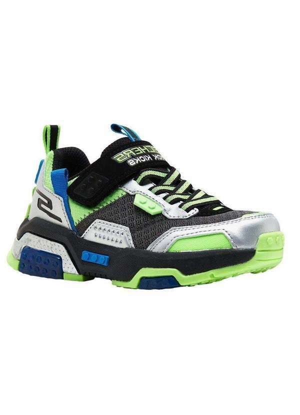 Skechers - Tênis Skechers Brick Kicks 2.0 Infantil Verde