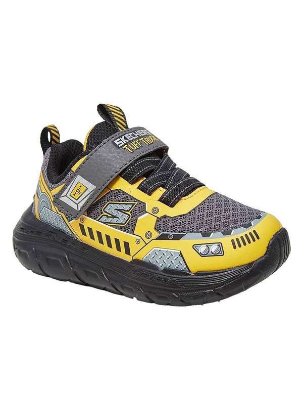 Skechers - Tênis Skechers Skech Tracks Infantil Preto