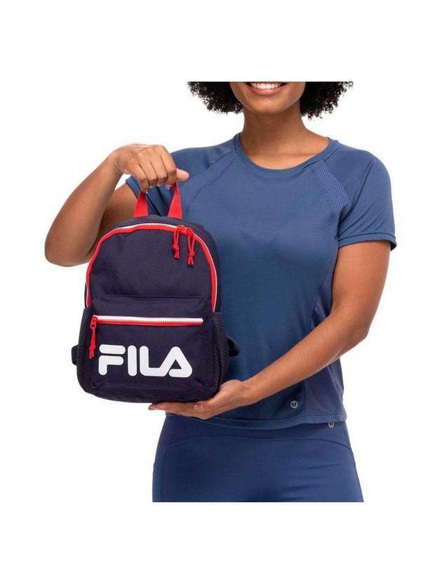 Fila - Mochila Fila Mini Colors Letter Azul 4