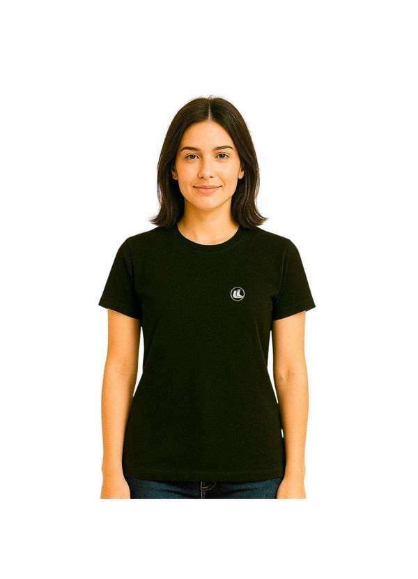 Esporte Legal - Camisa Esporte Legal Baby Look Solutio Uv45 Feminina Preto