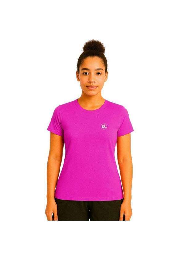 Esporte Legal - Camisa Esporte Legal Baby Look Solutio Uv45 Feminina Rosa