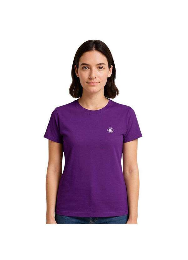 Esporte Legal - Camisa Esporte Legal Baby Look Solutio Uv45 Feminina Roxo