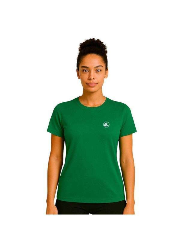Esporte Legal - Camisa Esporte Legal Baby Look Solutio Uv45 Feminina Verde