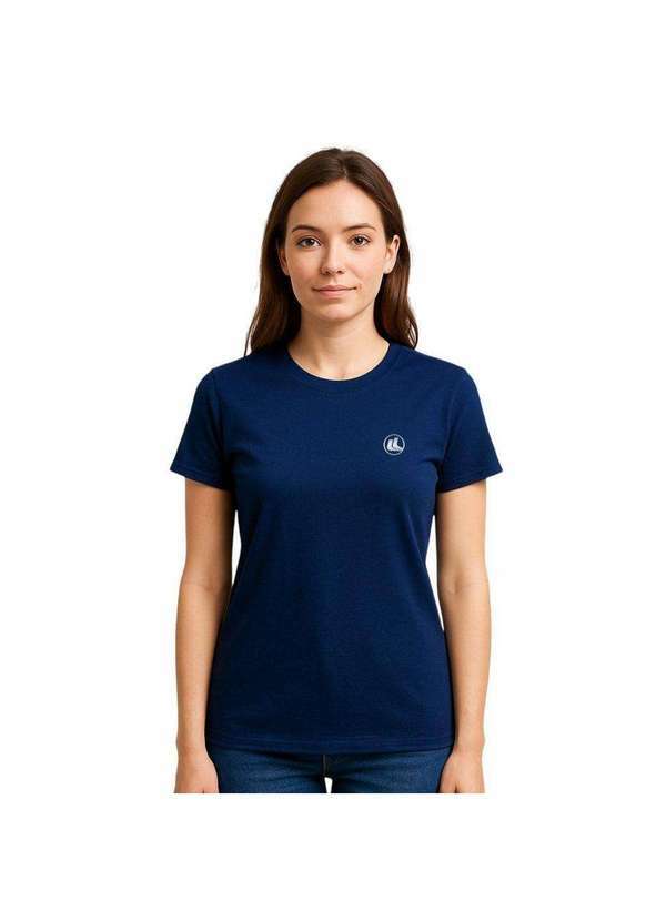 Esporte Legal - Camisa Esporte Legal Baby Look Solutio Uv45 Feminina Azul