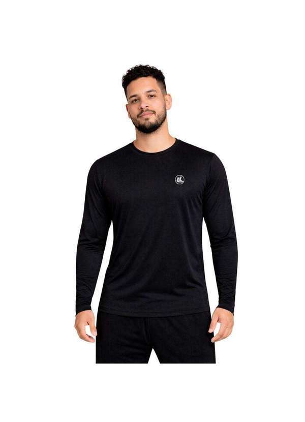 Esporte Legal - Camisa Esporte Legal Nexus Manga Longa Masculina Preto