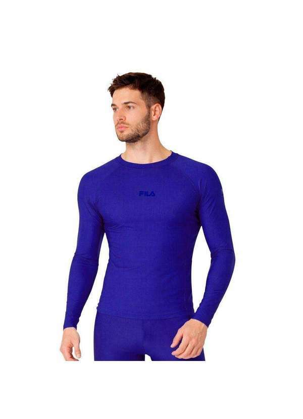 Fila - Camisa Térmica Fila Water Sports Ii Masculina Azul