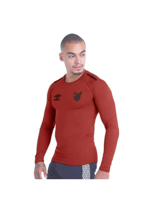 Umbro - Camisa Térmica Umbro Clubes Cap 2020/21 Profissional Masculina Vermelho
