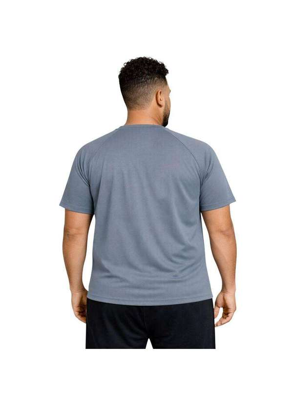 Esporte Legal - Camiseta Esporte Legal Move Plus Size Masculina Cinza 2