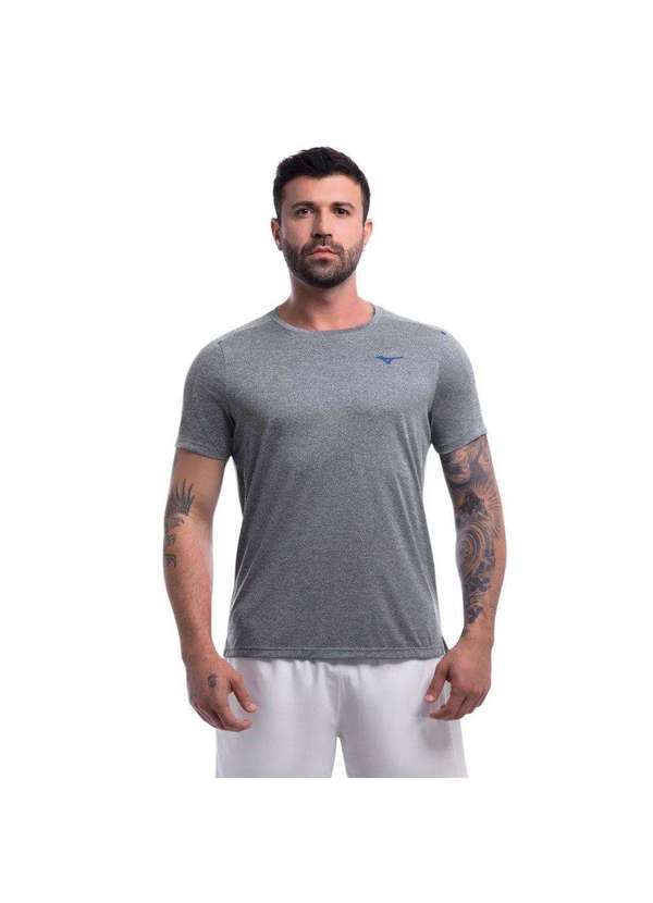 Mizuno - Camiseta Mizuno Prime New Masculina Cinza