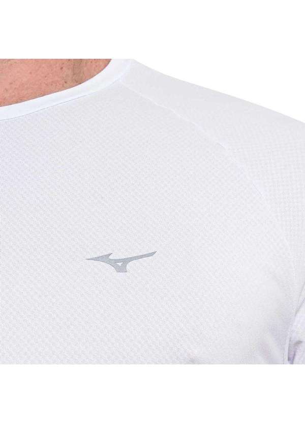 Mizuno - Camiseta Mizuno Pro Uv Masculina Branco 3