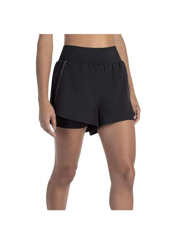 Olympikus - Short Olympikus Ultra 2 em 1 Feminino Preto 2