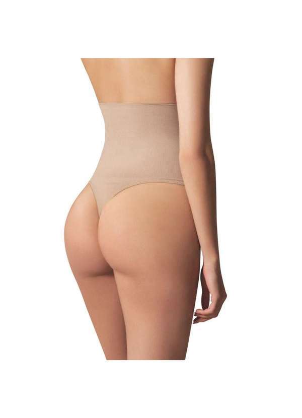 Selene - Calcinha Redutora Selene Fio Dental Feminina Bege