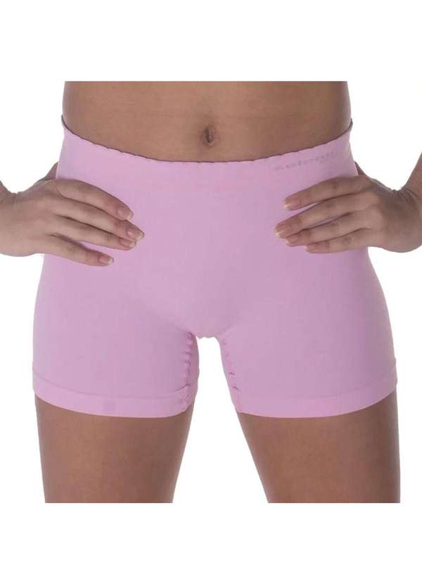 Selene - Kit 3 Calcinhas Boxer Selene sem Costura Infantil - Rosa Rosa 2