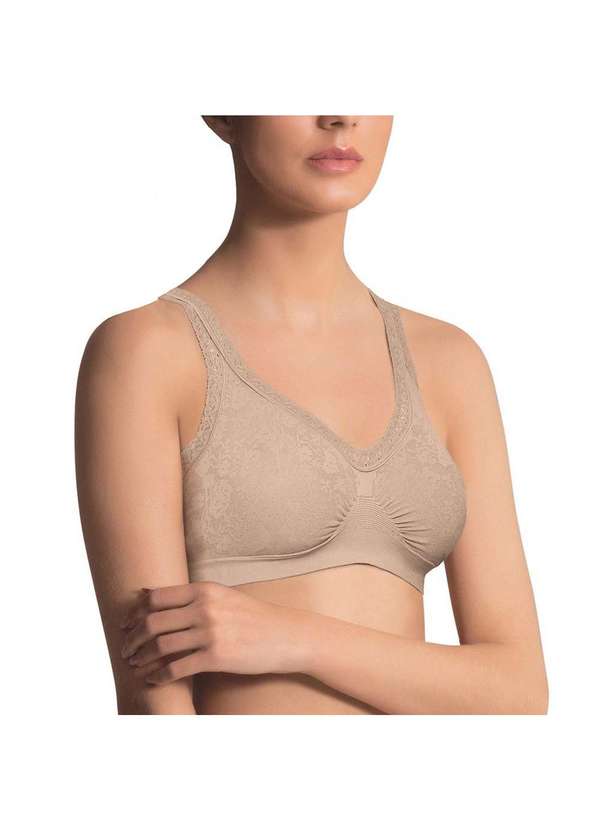Selene - Sutiã Selene sem Costura Feminino - Nude Bege