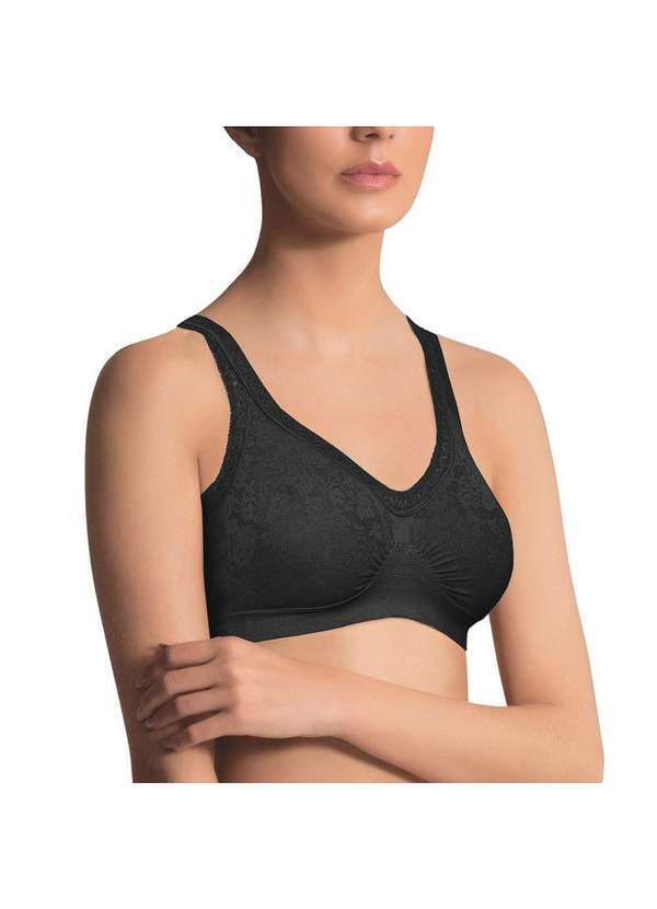 Selene - Sutiã Selene sem Costura Feminino - Preto Preto