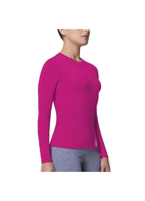 Selene - Camisa Selene Proteção Uv Feminina Rosa