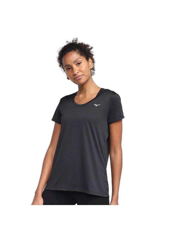 Mizuno - Camiseta Mizuno Nirvana Feminina Preto