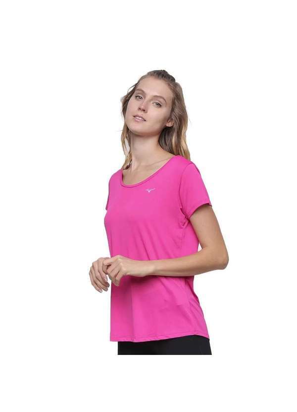 Mizuno - Camiseta Mizuno Nirvana Feminina Rosa