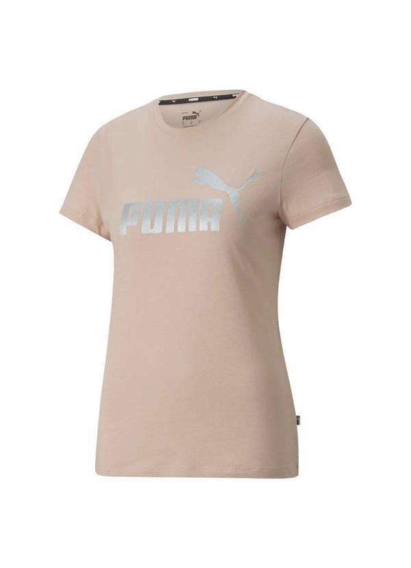 Puma - Camiseta Puma Essentials Metalic Logo Feminina Camiseta Puma Essentials Feminina