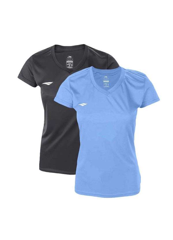 Penalty - Kit 2 Camisetas Penalty X Feminina Azul