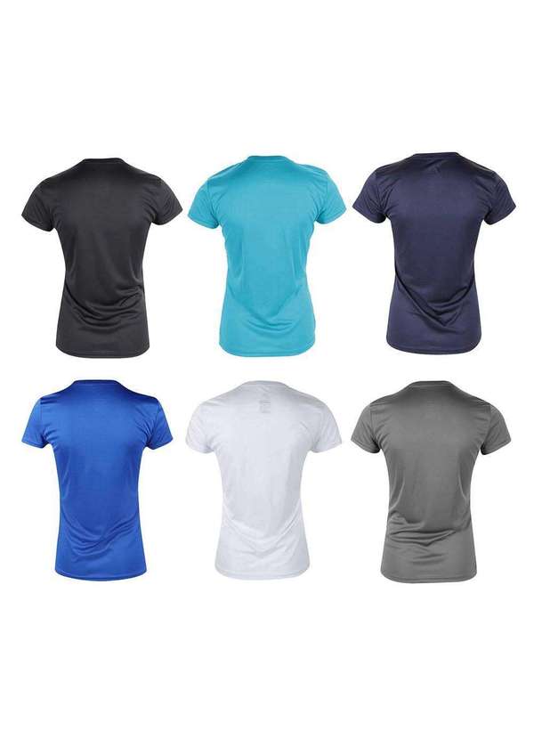 Penalty - Kit 6 Camisetas Penalty X Feminina Azul 2