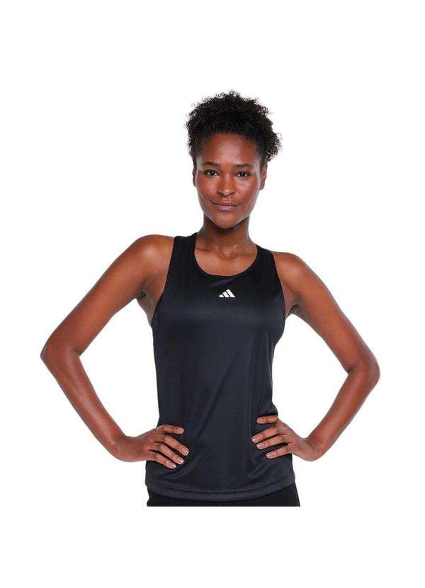 Regata Adidas Treino Básica Feminina Preto Esporte Legal