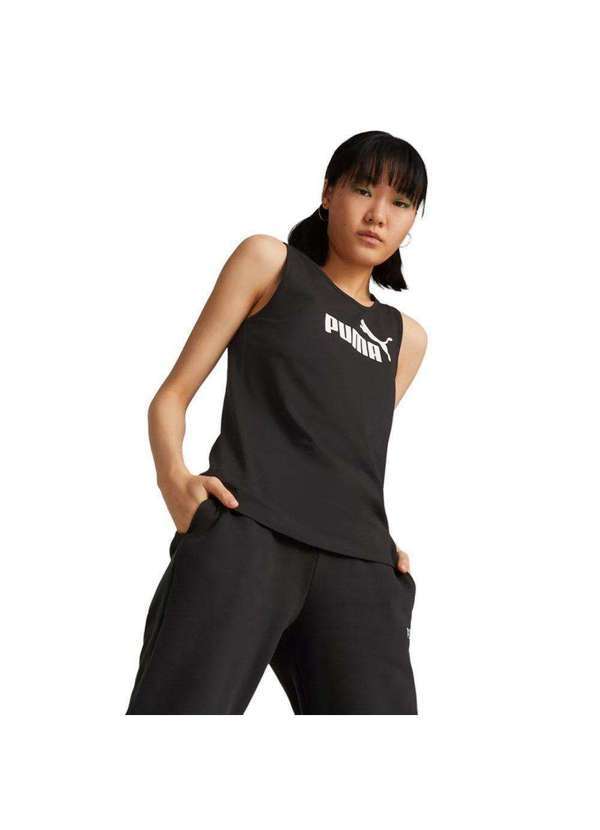 Puma - Regata Puma Essentials Tank Feminina Preto