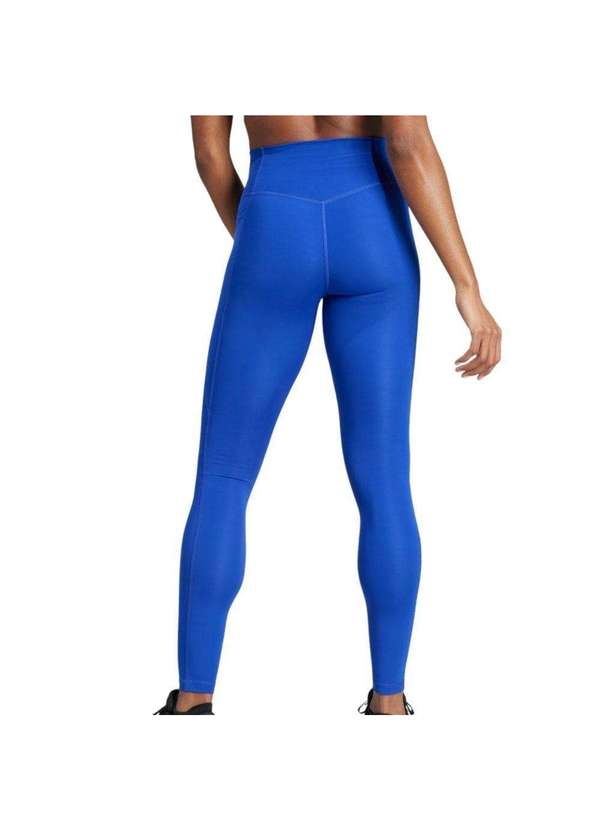 Adidas - Calça Legging Adidas Optime Feminina Azul 2