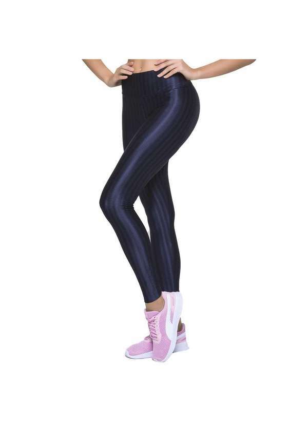Selene - Calça Legging Selene Fitness Feminina - Marinho Azul