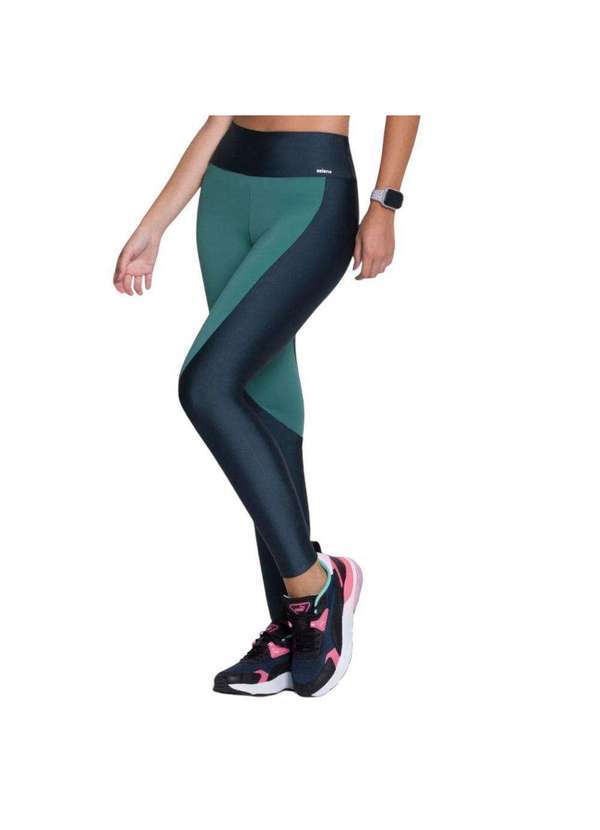 Selene - Calça Legging Selene Recorte Feminina Azul