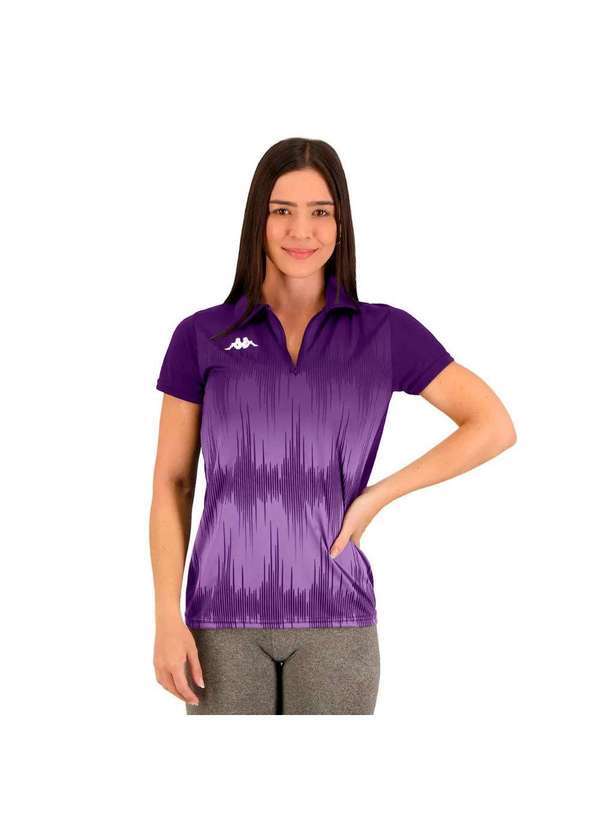 Kappa - Camisa Polo Kappa Eloise Feminina - Roxo