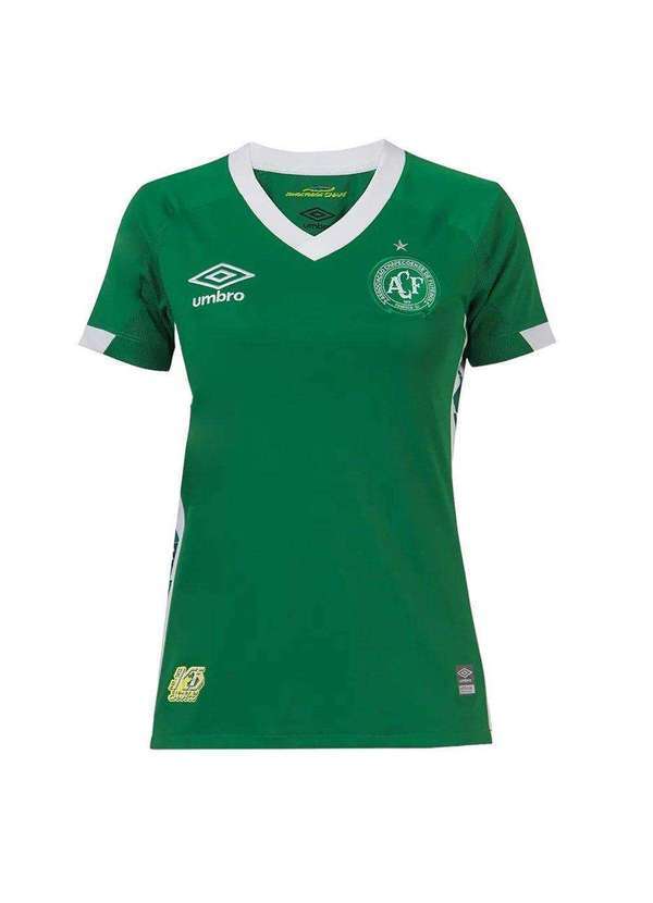 Umbro - Camisa Umbro Chapecoense I 2022/23 Feminina Verde