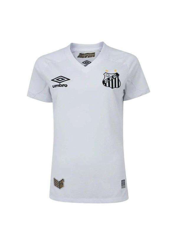 Umbro - Camisa Umbro Santos I 2022/23 Feminina Branco