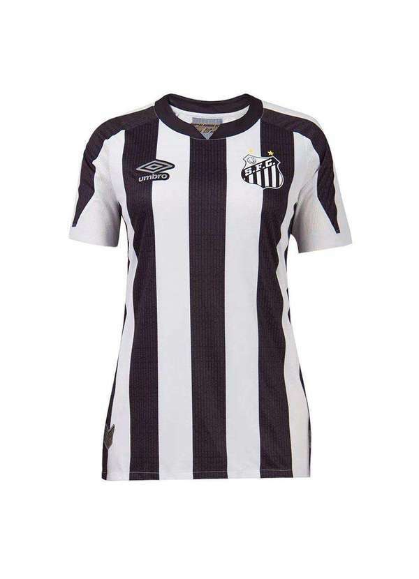 Umbro - Camisa Umbro Santos Ii 2022/23 Atleta Feminina Preto