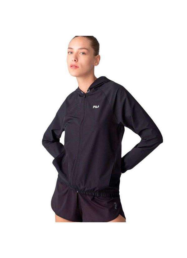 Fila - Jaqueta Corta Vento Fila Basic Run Feminina Preto