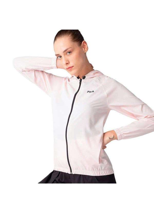 Fila - Jaqueta Corta Vento Fila Basic Run Feminina Rosa