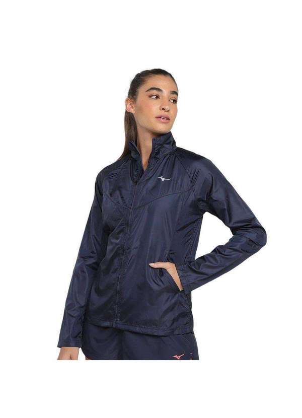 Mizuno - Jaqueta Mizuno Focus Feminina Azul