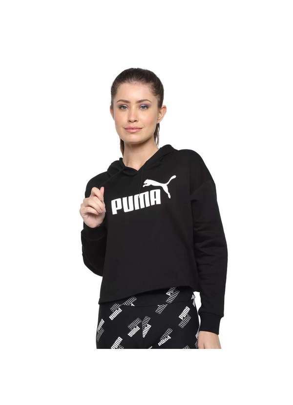 Fashion cropped puma preto