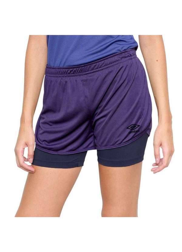 Umbro - Calção Umbro Baller Feminino Roxo