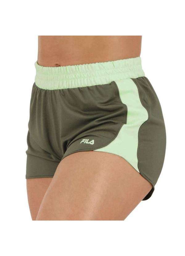 Fila - Short Fila Block Sports Feminino Verde
