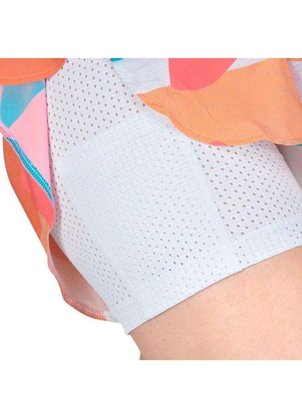 Fila - Short Fila Sand Duplo Feminino Laranja 3