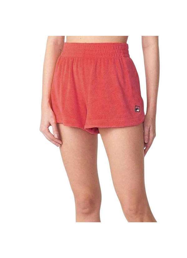 Fila - Short Fila Towel Dolce Vita Feminino Vermelho