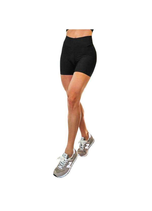 Esporte Legal - Short Meia Coxa Sarrafo Anatômico Feminino Preto
