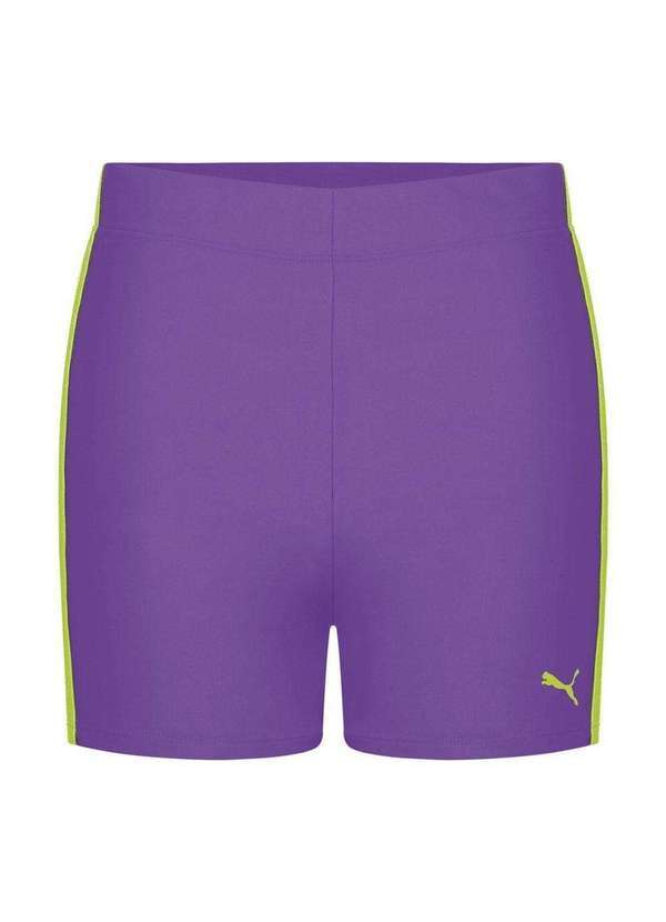 Puma - Short Puma Gym To Swim Feminino Roxo