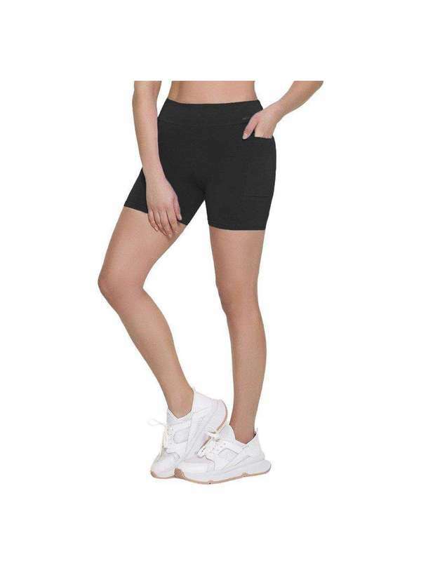 Selene - Short Selene com Bolso Lateral Feminino Preto