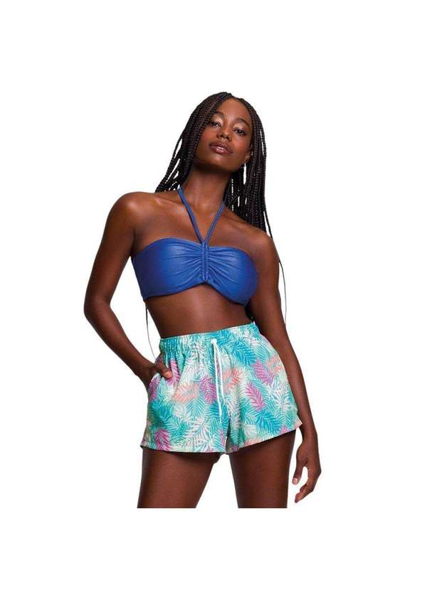 Selene - Short Selene Estampado Feminino Verde